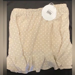 NWT Princess Polly Beige Skirt